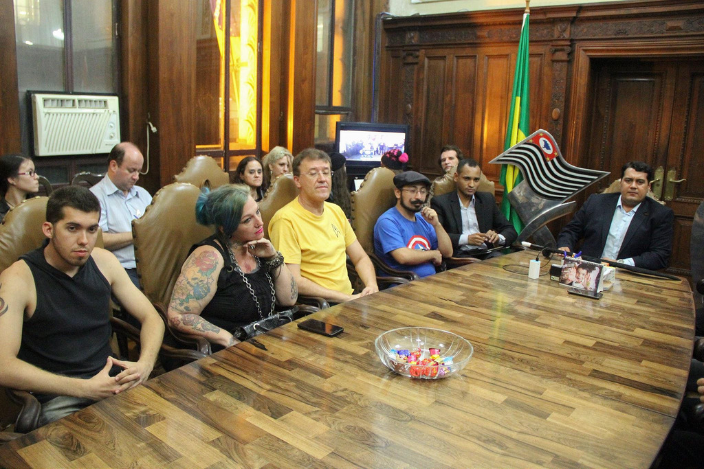 Jean Madeira recebe lideres geeks